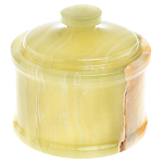 Сахарница из натурального камня Оникс Stone Sugar Bowls варинант исполнения - 1 | Loft Concept в Костроме