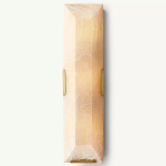 Бра прямоугольное высокое с мраморным плафоном Calling to Shine варинант исполнения - 1 | Loft Concept в Костроме