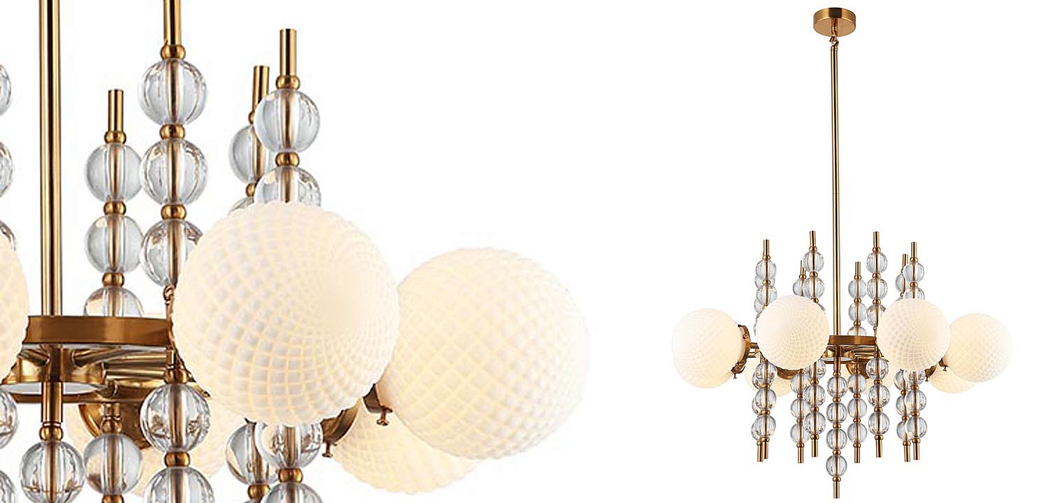 Люстра Addelyn Chandelier 8 lamp Люстра Addelyn Chandelier 8 lamp - Loft-Concept в Костроме