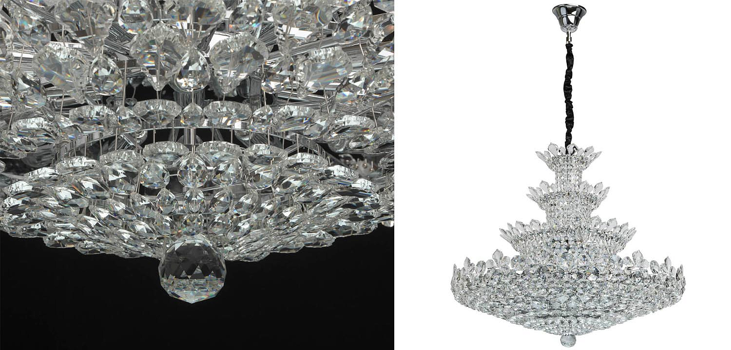 Люстра Griselda Crystal Chandelier 100 Люстра Griselda Crystal Chandelier 100 - Loft-Concept в Костроме