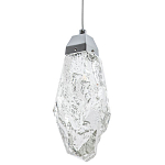 Подвесной светильник Soar Hanging Lamp Silver Transparent Прозрачный варинант исполнения - 1 | Loft Concept в Костроме