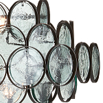 Люстра с каскадом из круглых стеклянных дисков Small Round Sequins варинант исполнения - 1 | Loft Concept в Костроме