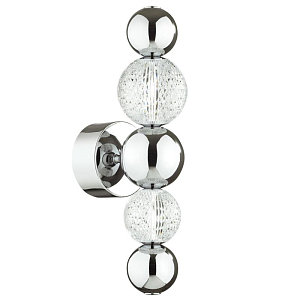 Светодиодное бра Crystal Globule Хром
