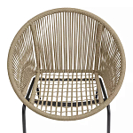 Кресло плетеное круглое Round Wicker Chair варинант исполнения - 4 | Loft Concept в Костроме
