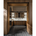 Раздвижные деревянные двери для кухни SISTEMA 7 Dada Engenereed Doors варинант исполнения - 2 | Loft Concept в Костроме