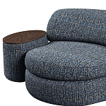 Кушетка со столиком Ulysses варинант исполнения - 6 | Loft Concept в Костроме