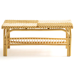 Скамья из ротанга Saveria Rattan Bench варинант исполнения - 2 | Loft Concept в Костроме