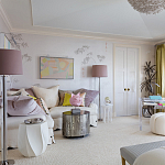 Обои ручная роспись Bamboo Special Colourway on Natural Mica metallic silk варинант исполнения - 2 | Loft Concept в Костроме