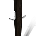 Вешалка с квадратным основанием и 4-мя металлическими крючками Industrial Metal Rust варинант исполнения - 3 | Loft Concept в Костроме