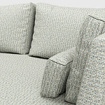 Мебельная ткань Шенилл голубой цвет 142 см T4-52 варинант исполнения - 5 | Loft Concept в Костроме