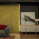 Барельеф KAIZEN варинант исполнения - 2 | Loft Concept в Костроме