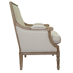 Кресло William Classical Armchair beige flax варинант исполнения - 1 | Loft Concept в Костроме