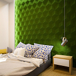 Гипсовая 3D Панель M-107 варинант исполнения - 2 | Loft Concept в Костроме