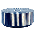 Стол журнальный Mandika Bone Inlay Coffee Table blue варинант исполнения - 1 | Loft Concept в Костроме