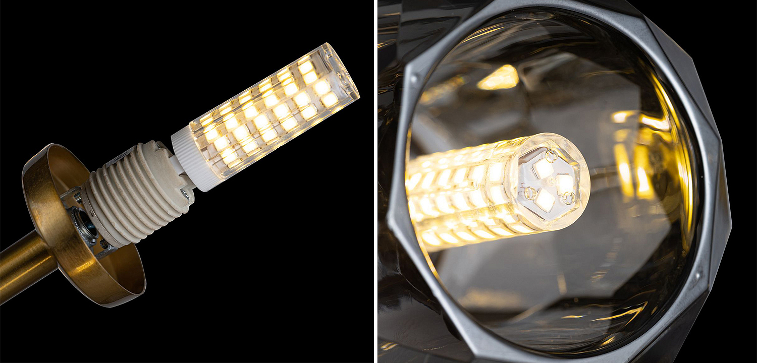 Люстра RH Boule De Cristal smoky 18 Люстра RH Boule De Cristal smoky 18 - Loft-Concept в Костроме