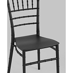 Стул Chiavari пластик черный варинант исполнения - 2 | Loft Concept в Костроме