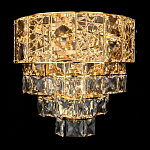 Бра с каскадом из прозрачного хрусталя Constant Sparks варинант исполнения - 4 | Loft Concept в Костроме