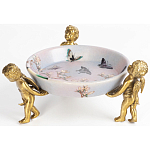 Блюдо фарфоровое Трио ангелов Joy варинант исполнения - 2 | Loft Concept в Костроме