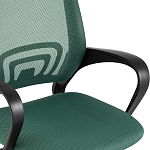 Офисное кресло с основанием из черного пластика Desk chairs Green варинант исполнения - 6 | Loft Concept в Костроме