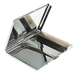 Портсигар на 10 сигарет с газовой зажигалкой из натурального камня Актиновит Stone Cigarettes Cases варинант исполнения - 2 | Loft Concept в Костроме