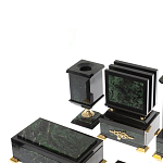 Настольный письменный набор из нефрита в подарочной коробке Victorious варинант исполнения - 8 | Loft Concept в Костроме