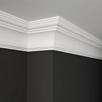 Гладкий карниз KT-04 варинант исполнения - 1 | Loft Concept в Костроме