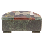 Шкатулка с зеркалом из натуральных камней Stone Casket варинант исполнения - 4 | Loft Concept в Костроме