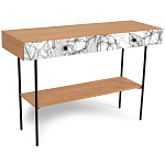 Консоль с принтом на ящиках Elise Console Table варинант исполнения - 10 | Loft Concept в Костроме