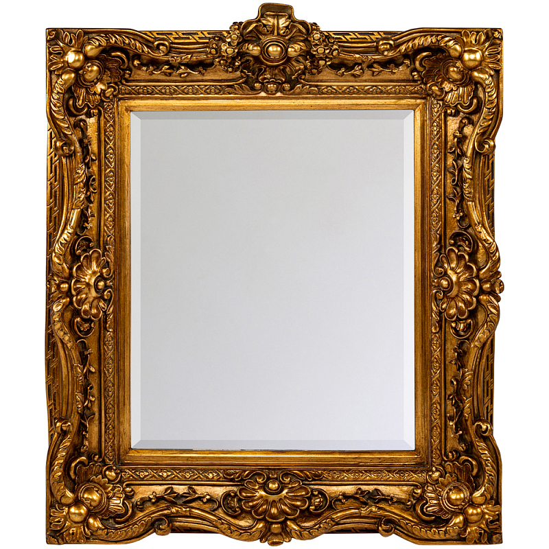 Зеркало настенное золотое с резным орнаментом Classic Ornament Mirror Золотой Зеркало Зеркало настенное золотое с резным орнаментом Classic Ornament Mirror Золотой Зеркало в Костроме | Loft Concept