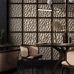 Гипсовая 3D панель с принтографией PM-13 варинант исполнения - 1 | Loft Concept в Костроме