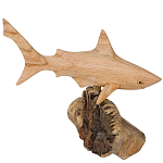 Статуэтка из дерева акула Animals of the World варинант исполнения - 5 | Loft Concept в Костроме