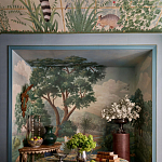 Обои ручная роспись Hill Country Scenic Special Colourway on scenic paper варинант исполнения - 2 | Loft Concept в Костроме