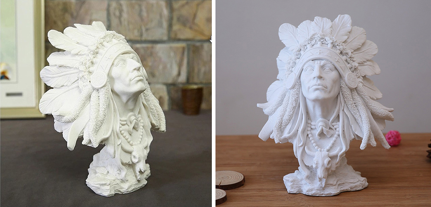 Native american indian figurine A Native american indian figurine A - Loft-Concept в Костроме
