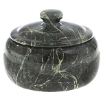 Сахарница из натурального камня Змеевик Stone Sugar Bowls варинант исполнения - 7 | Loft Concept в Костроме