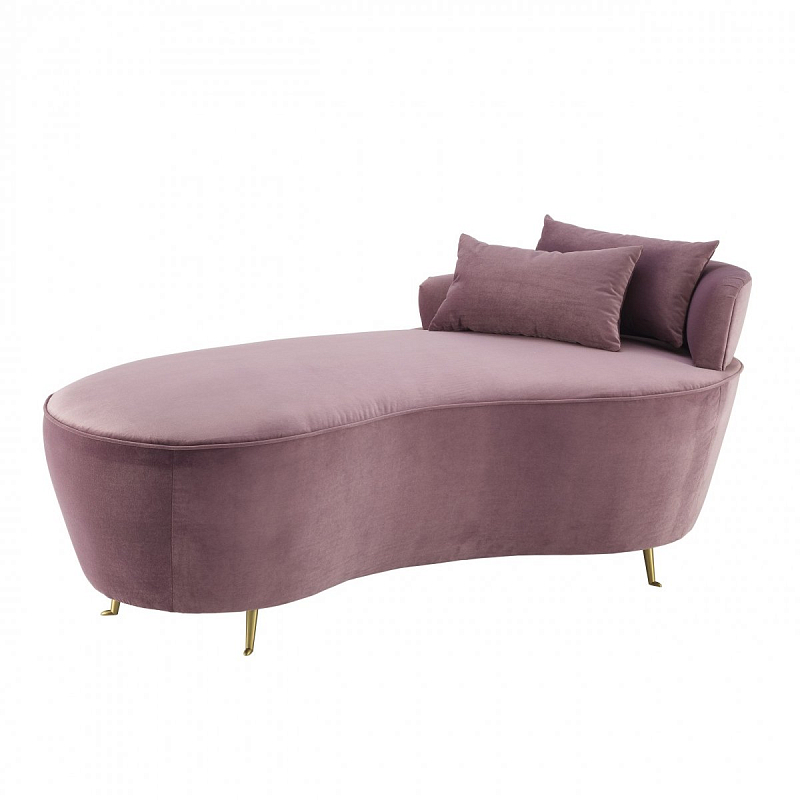 Кушетка Eichholtz Sofa Donatella Сиреневый Латунь Кушетка Eichholtz Sofa Donatella Сиреневый Латунь в Костроме | Loft Concept