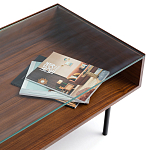 Журнальный стол с витриной Alard Coffee Table варинант исполнения - 4 | Loft Concept в Костроме