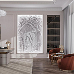 Барельеф ORCHIDS варинант исполнения - 1 | Loft Concept в Костроме