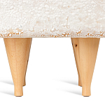 Керамический столик на деревянных ножках «Квадро» варинант исполнения - 6 | Loft Concept в Костроме