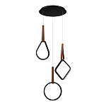 Подвесной светильник с геометрическими источниками света Geometric Architecture of Light варинант исполнения - 3 | Loft Concept в Костроме