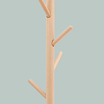 Напольная вешалка из массива бука Branches Hangers Light варинант исполнения - 3 | Loft Concept в Костроме