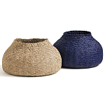 Корзина синяя Elewisa Wicker Basket варинант исполнения - 4 | Loft Concept в Костроме