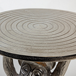 Столик с подстольем в виде обезьянки Bombay Nickel варинант исполнения - 3 | Loft Concept в Костроме