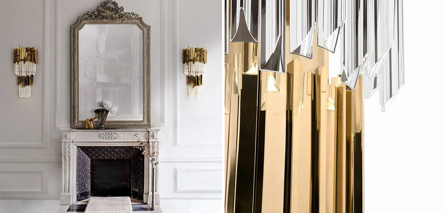 Бра Luxxu Modern Cascade Wall Lamp Gold 71 Бра Luxxu Modern Cascade Wall Lamp Gold 71 - Loft-Concept в Костроме