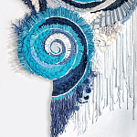 Текстильный Арт-объект ручной работы Galaxy варинант исполнения - 1 | Loft Concept в Костроме