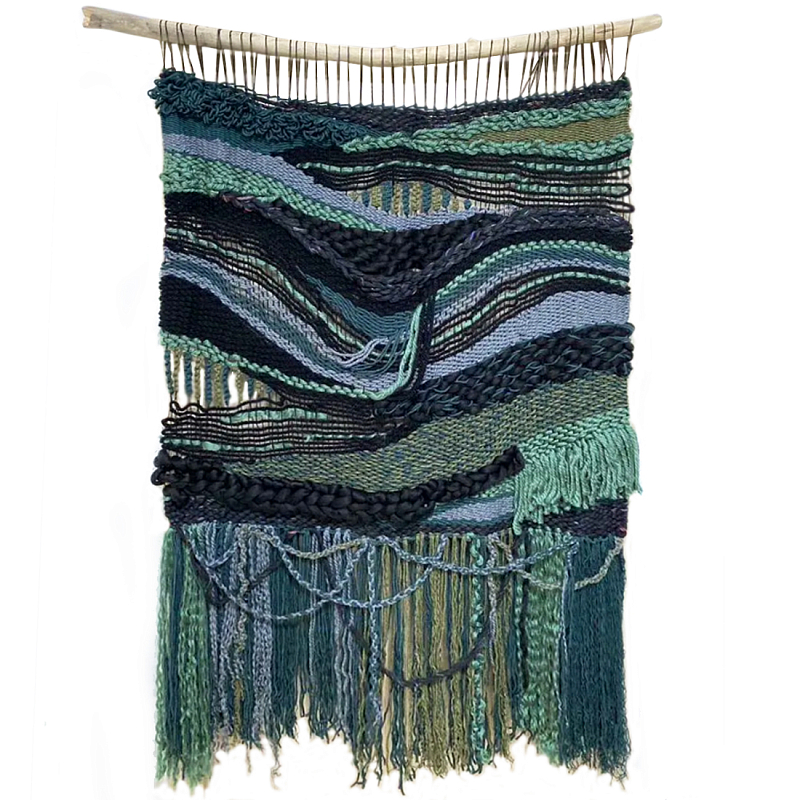  Дизайнерский Гобелен Волшебный Лес  Magic Forest II Зеленый в Костроме | Loft Concept 