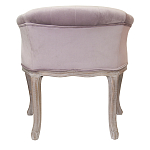Кресло низкое в стиле прованс Розовый Велюр Louis French Armchair  варинант исполнения - 2 | Loft Concept в Костроме