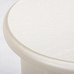 Белая тумба на фигурных ножках Shelby варинант исполнения - 5 | Loft Concept в Костроме