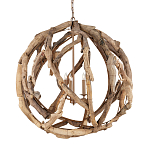 Люстра круглая в виде веток деревьев Natural Driftwood  варинант исполнения - 1 | Loft Concept в Костроме