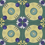 Плитка дизайнерская с узором Элемент варинант исполнения - 1 | Loft Concept в Костроме