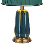Настольная лампа с абажуром Celestina Lampshade Table Lamp Green варинант исполнения - 3 | Loft Concept в Костроме